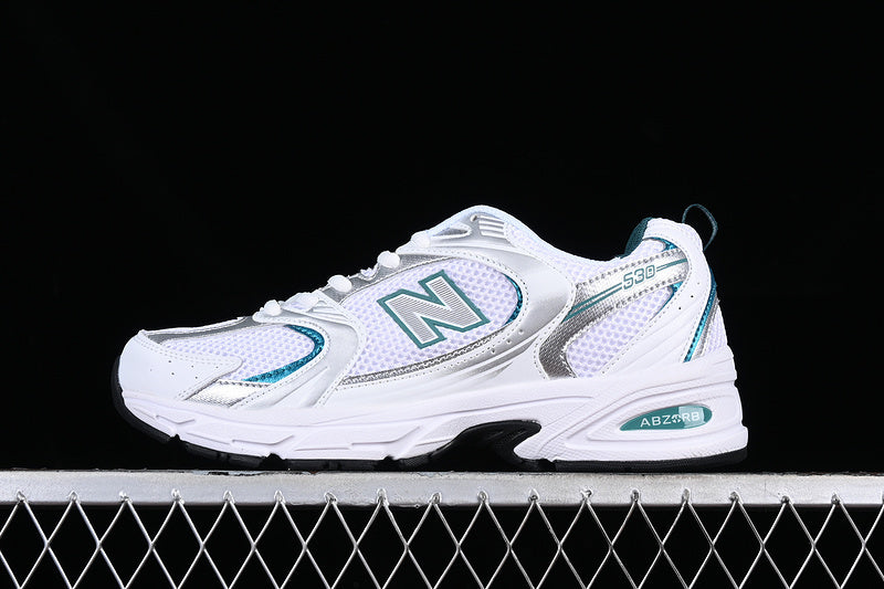 NEW BALANCE 530 WHITE/BLUE/SILVER/GREY