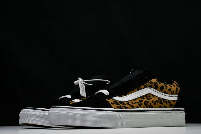 VANS OLD SKOOL LEOPARD PRINT BLACK/BROWN