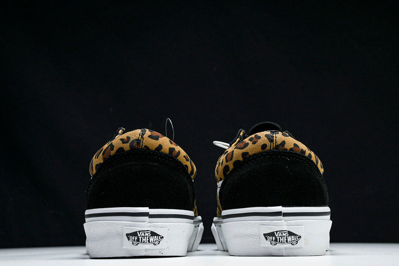 VANS OLD SKOOL LEOPARD PRINT BLACK/BROWN