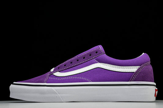 VANS OLD SKOOL WHITE/PURPLE