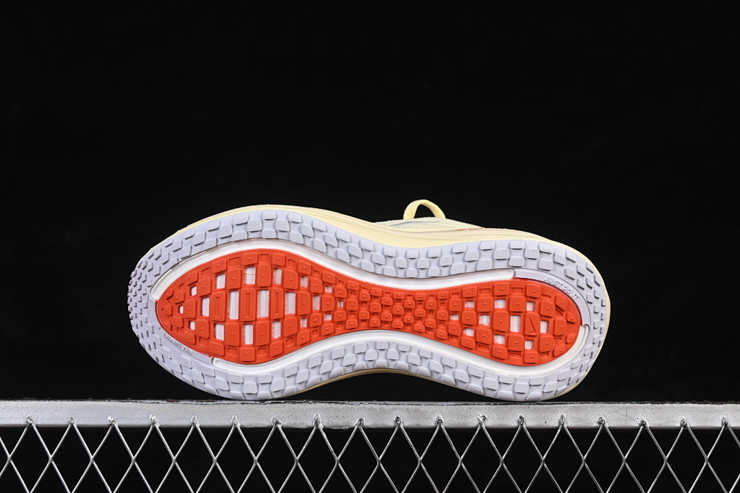 NIKE AIR ZOOM VOMERO PLUS AIR CUSHION SHOES APRICOT/GREY