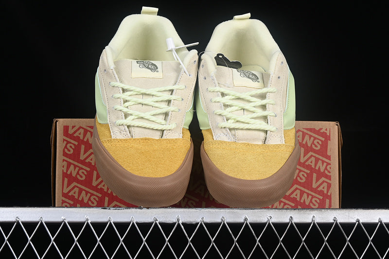 VANS CLASSICS KNU SKOOL GREY/YELLOW/GREEN