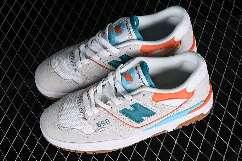 NEW BALANCE 550 SEA SALT/VERDIGRIS/POPPY