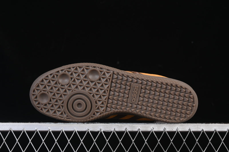 SAMBA OG CLOVER CASUAL BOARD SHOES KHAKI/COFFEE/WHITE