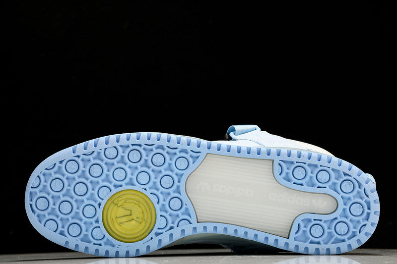 ADIDAS BAD BUNNY X FORUM BUCKLE LOW BLUE TINT/LIGHT BLUE/CLEAR BLUE