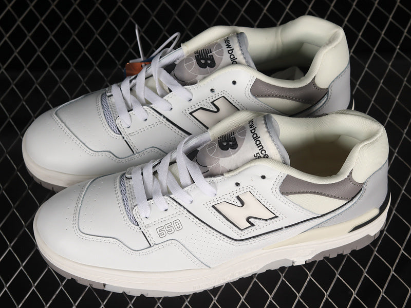 NEW BALANCE 550 WHITE/MARBLEHEAD/DARK GREY