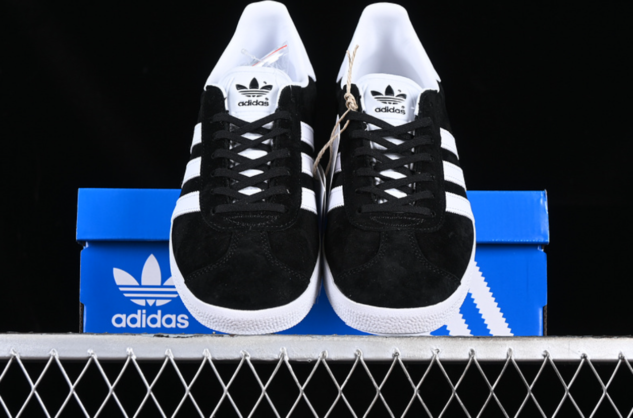 GAZELLE W WHITE/BLACK