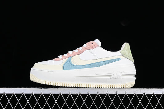 AIR FORCE 1 PLATFORM PASTEL LEOPARD SAIL/HONEYDEW/ARCTIC ORANGE/COPA