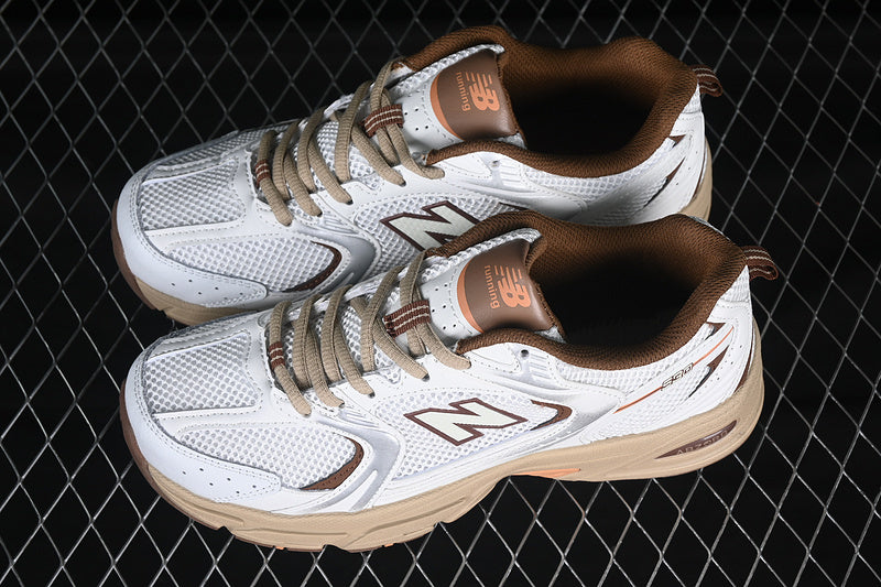 NEW BALANCE 530 WHITE/BROWN