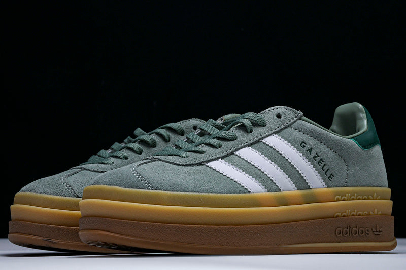 ORIGINALS GAZELLE BOLD SILVER GREEN/CLOUD WHITE/COLLEGIATE GREEN