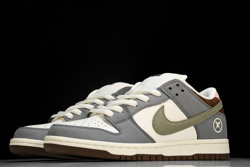 NIKE YUTO HORIGOME SB DUNK LOW GREY/WHITE/GREEN