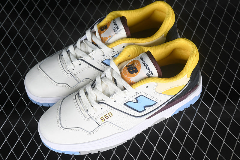 NEW BALANCE 550 MARQUETTE SEA SALT/TEAM CAROLINA/HONEYCOMB