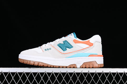 NEW BALANCE 550 SEA SALT/VERDIGRIS/POPPY