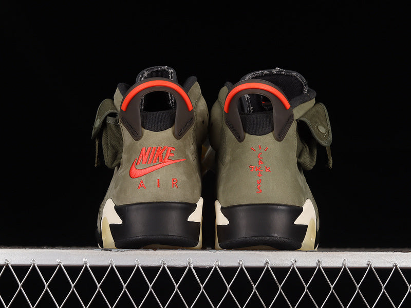TRAVIS SCOTT X AIR JORDAN 6 OLIVE