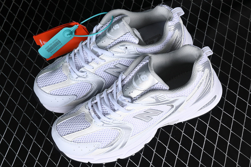 NEW BALANCE 530 WHITE/GREY/SILVER 2