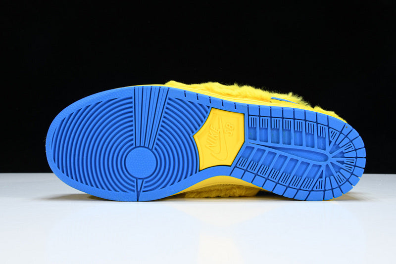 NIKE DUNK LOW X GRATEFUL DEAD YELLOW BEAR OPTI YELLOW/BLUE FURY