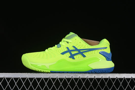 ASICS GEL-RESOLUTION 9 GREEN/BLUE