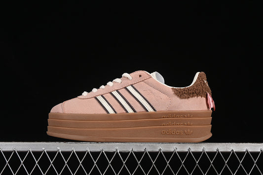 ORIGINALS GAZELLE BOLD SANDY PINK/OFF WHITE/CLEAR BROWN