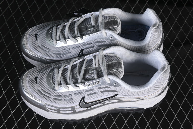 AIR MAX 97 AIR CUSHION SHOES DARK GRAY/BLACK