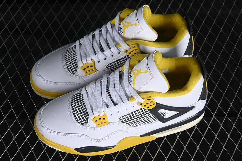 AIR JORDAN 4 RETRO VIVID SULFUR WHITE/YELLOW