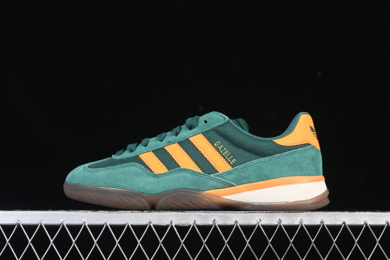 ORIGINALS GAZELLE SALA CASUAL SNEAKERS GREEN/ORANGE/WHITE