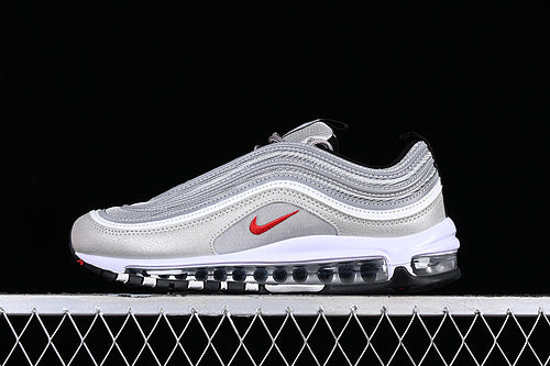 AIR MAX 97 OG QS SILVER BULLET 2017 METALLIC SILVER/VARSITY RED-WHITE-BLACK