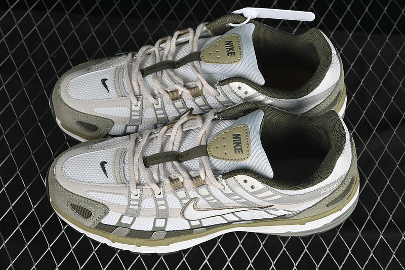 NIKE P-6000 PRM GREY/GREEN