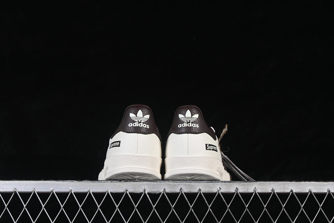 ORIGINALS GAZELLE INDOOR LOW-TOP SNEAKERS WHITE/GREY/BLACK
