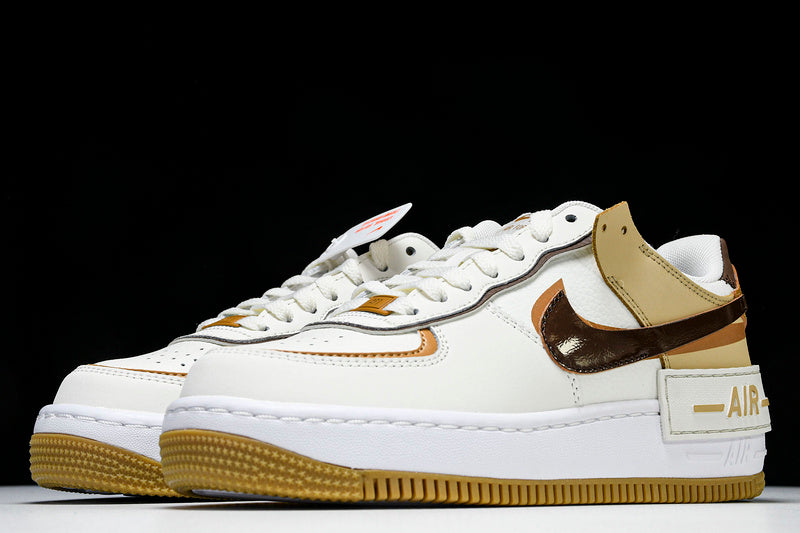 AIR FORCE 1 SHADOW WHITE/BROWN