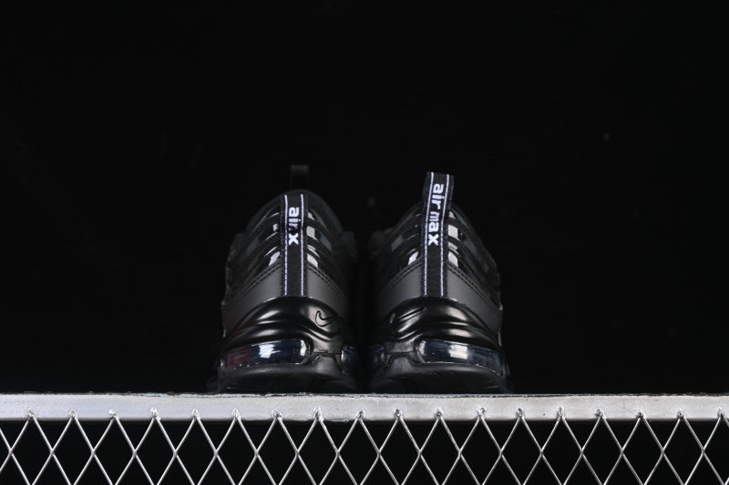 AIR MAX 97 AIR CUSHION SHOES BLACK/INKINESS