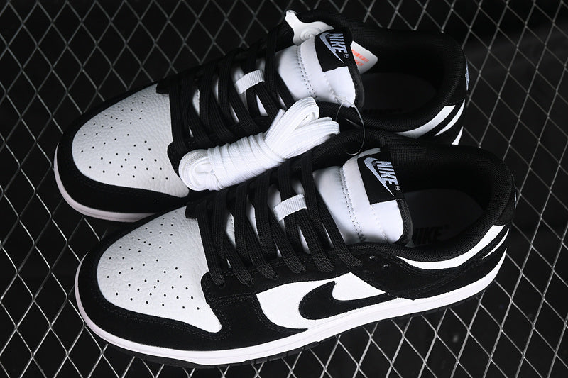 NIKE DUNK LOW SB SUEDE PANDA WHITE/BLACK