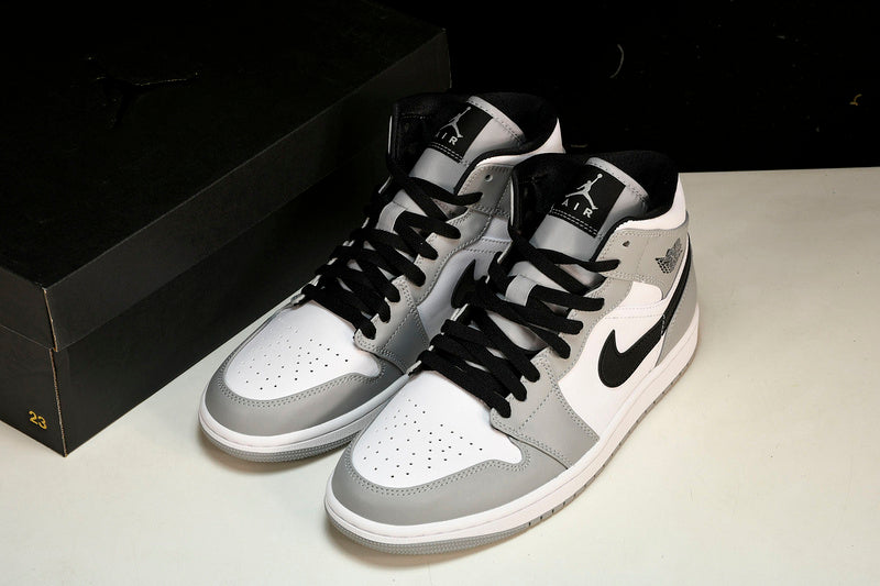 NIKE AIR JORDAN 1 MID COOL GREY/BLACK/WHITE