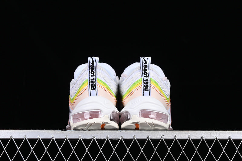 AIR MAX 97 FEEL LOVE WHITE/PEARL PINK/ACTION GREEN/BLACK
