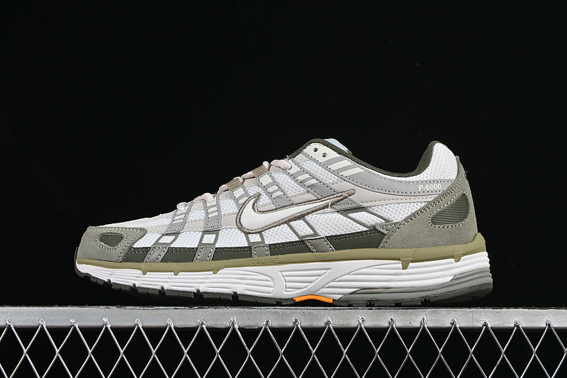 NIKE P-6000 PRM GREY/GREEN