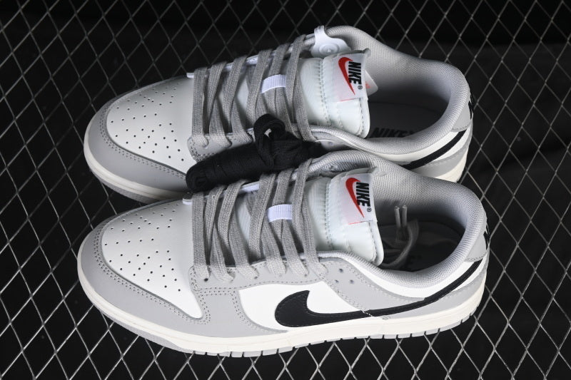 NIKE DUNK LOW WHITE/BLACK/GREY