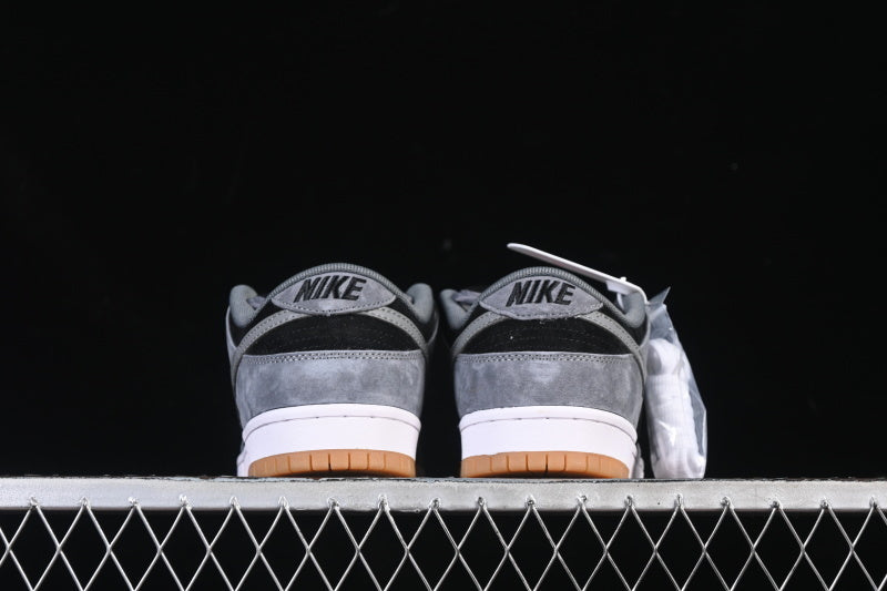NIKE DUNK LOW CASUAL SNEAKERS DARK GRAY/BLACK/BROWN