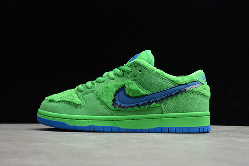 NIKE DUNK LOW X GRATEFUL DEAD GREEN BEAR GREEN/BLUE