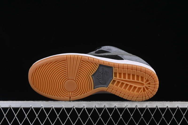 NIKE DUNK LOW CASUAL SNEAKERS DARK GRAY/BLACK/BROWN