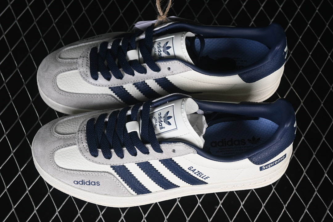 ORIGINALS GAZELLE INDOOR CASUAL SHOES BLACK/WHITE/GREY