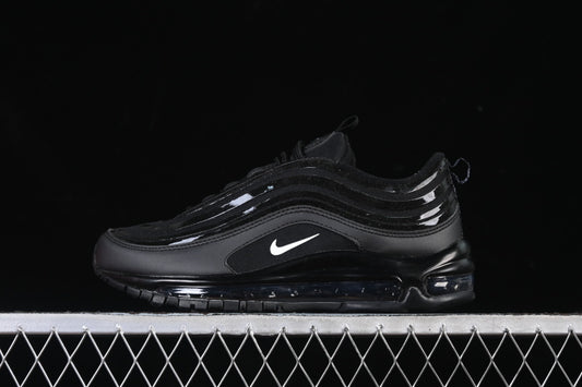 AIR MAX 97 AIR CUSHION SHOES BLACK/INKINESS