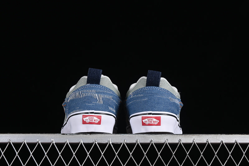 VANS CLASSICS KNU SKOOL WHITE/BLUE/GREE