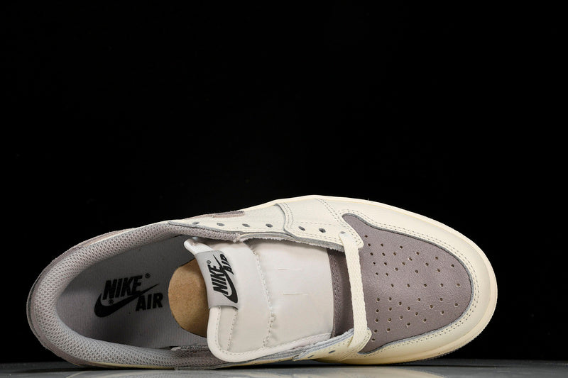 NIKE AIR JORDAN 1 RETRO LOW OG SAIL/BLACK/ATMOSPHERE GREY