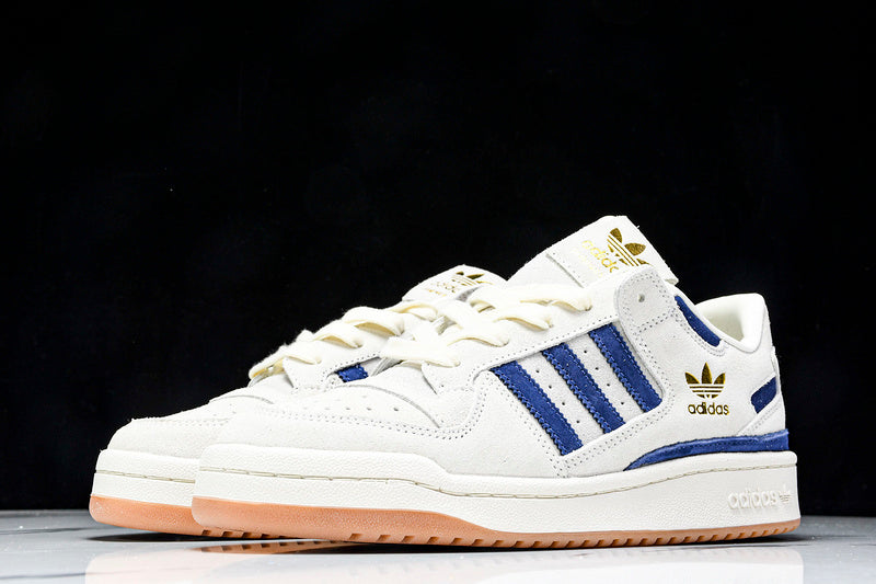 FORUM 84 LOW CREAM WHITE/DARK BLUE/DARK BLUE