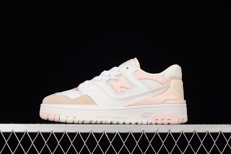 NEW BALANCE 550 WHITE/WHITE/PINK