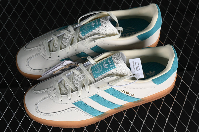 ORIGINALS GAZELLE INDOOR WHITE/GREEN/BROWN