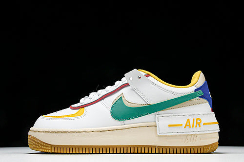 AIR FORCE 1 SHADOW WHITE/MULTI-COLOR