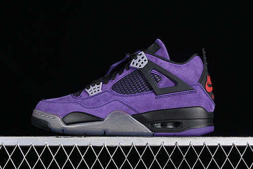 TRAVIS SCOTT X AIR JORDAN 4 RETRO PURPLE