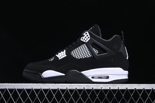 AIR JORDAN 4 RETRO WHITE THUNDER BLACK/WHITE/BLACK