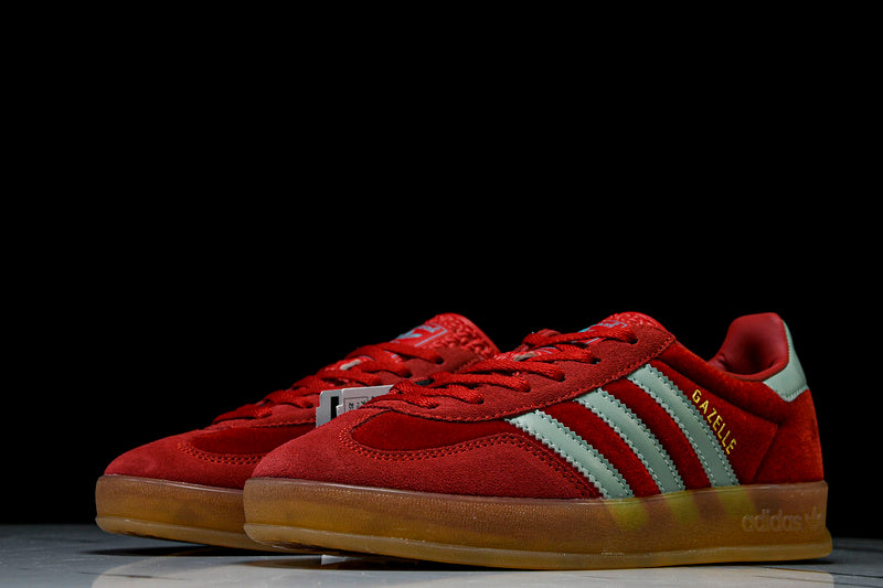 ORIGINALS GAZELLE INDOOR BETTER SCARLET/HAZY GREEN/GUM