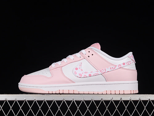 NIKE DUNK LOW WHITE/MEDIUM SOFT PINK/PEARL PINK
